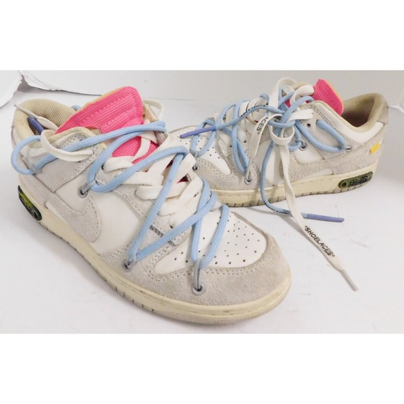Nike Off-White x Dunk Low \'Lot 38 of 50\' DJ0950-113 Shoes Size 7.5 main image 4
